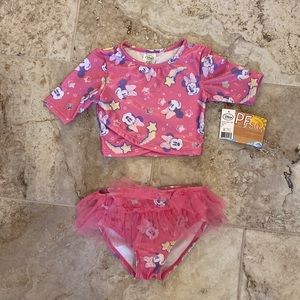 Minnie Mouse bikini size 3t